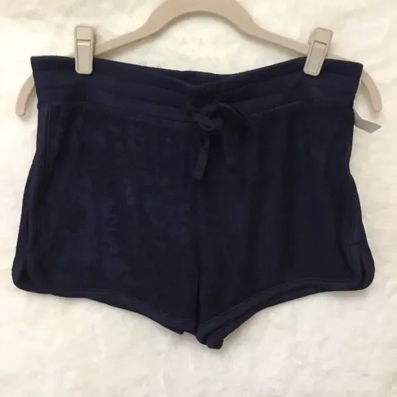 GAP Factory Navy Blue Reverse Terry Pajama Shorts - Picture 5 of 12